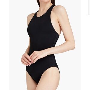 NWT Onia Esme Black Racerback One-Piece swimsuit